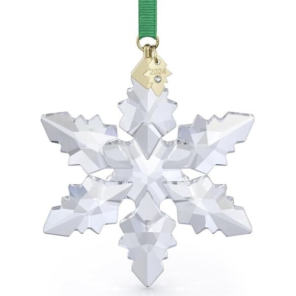 Swarovski Annual Christmas Ornament Crystal Snowflake 2024 Edition NEW *READ - Picture 1 of 8